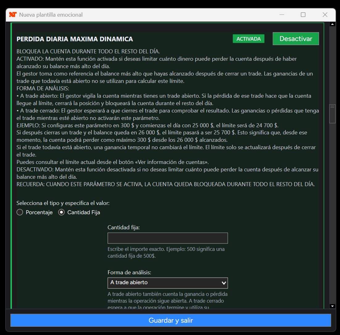Gestor emocional para NinjaTrader 8 - Imagen 19