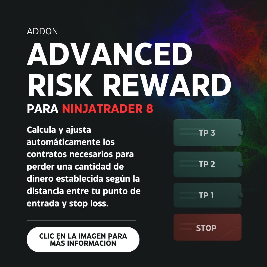 Advanced Risk Reward V3 para NinjaTrader 8
