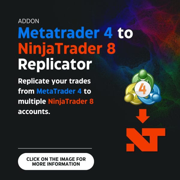 Metatrader 4 to NinjaTrader 8 Replicator