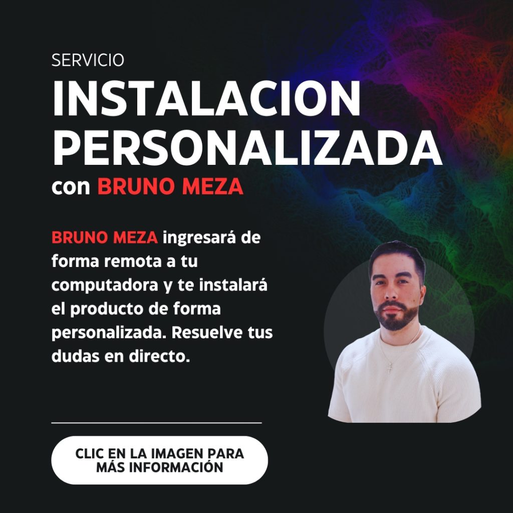 Instalación personalizada de producto - BRUNO MEZA