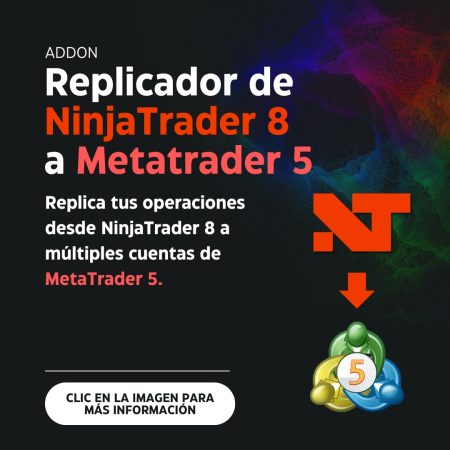 Replicador de NinjaTrader 8 a Metatrader 5