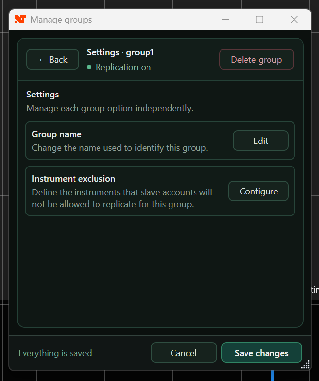Replicador para NinjaTrader 8, TradingView y Tradovate