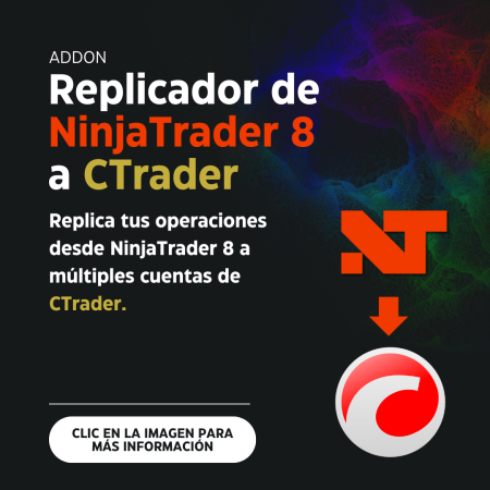 Replicador de NinjaTrader 8 a CTrader