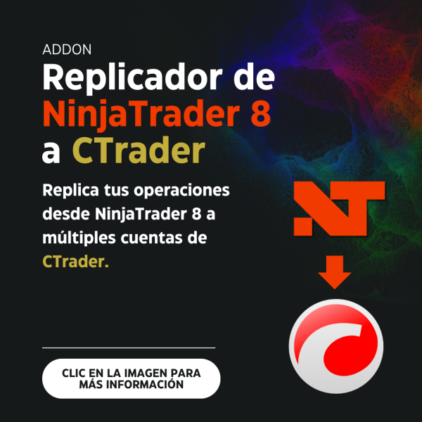 Replicador de NinjaTrader 8 a CTrader